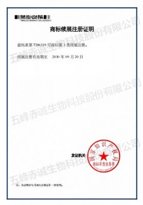 Trademark Renewal Registration Certificate